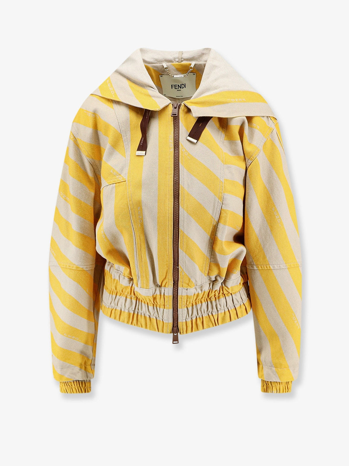 Fendi Women's Cotton and Linen Jacket GINESTRA 26