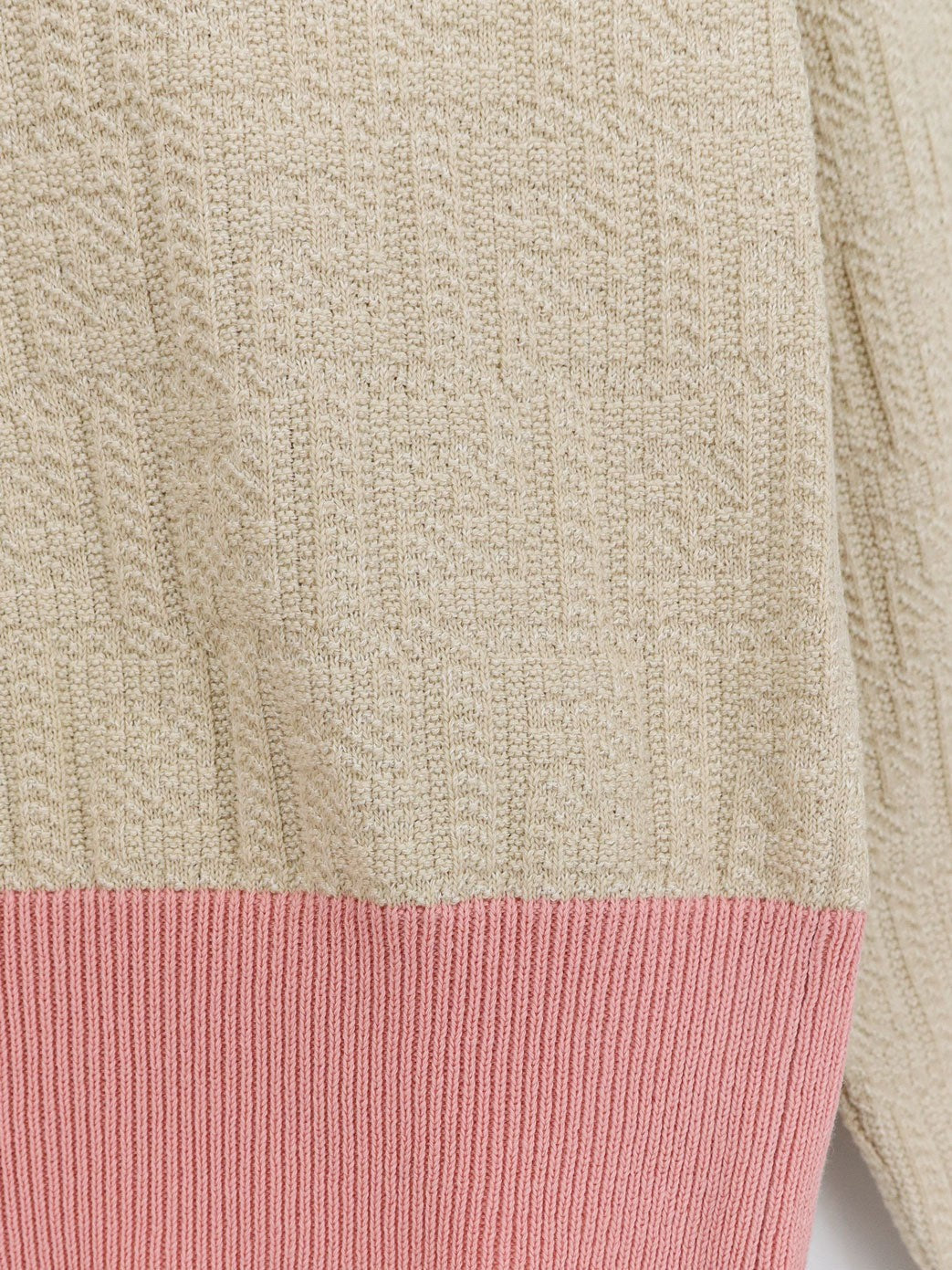 Fendi Women's FF Jacquard Sweater Beige