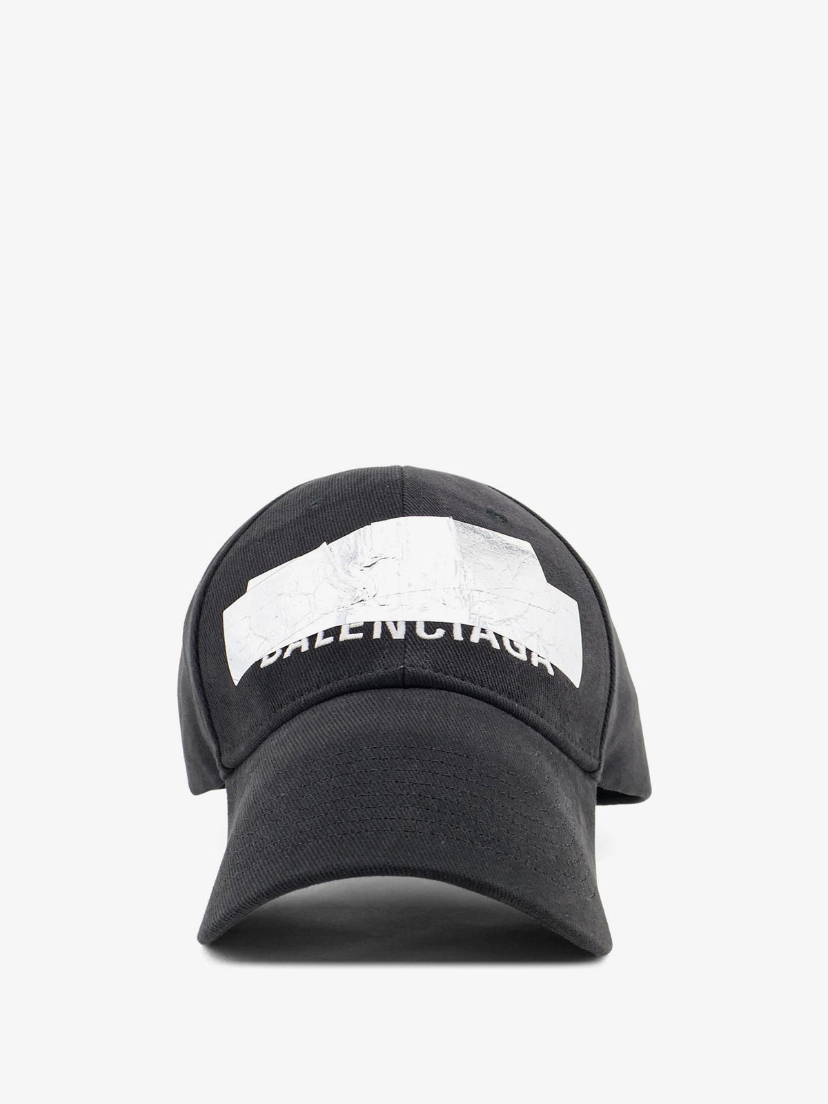 Balenciaga Men's Cotton Baseball Cap Black
