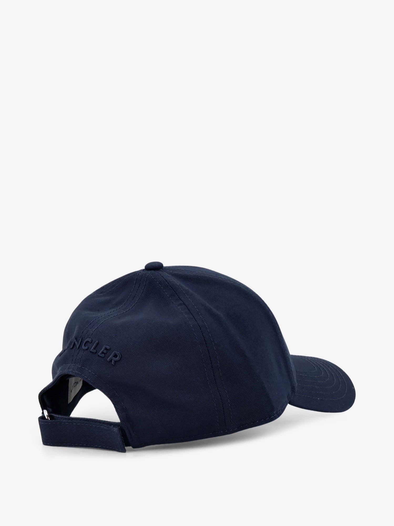 Moncler Men's Cotton Baseball Hat Blue