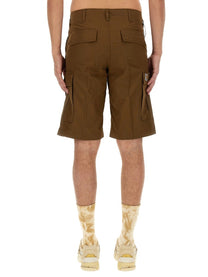 Carhartt Wip Men's Cotton Bermuda Shorts Brown