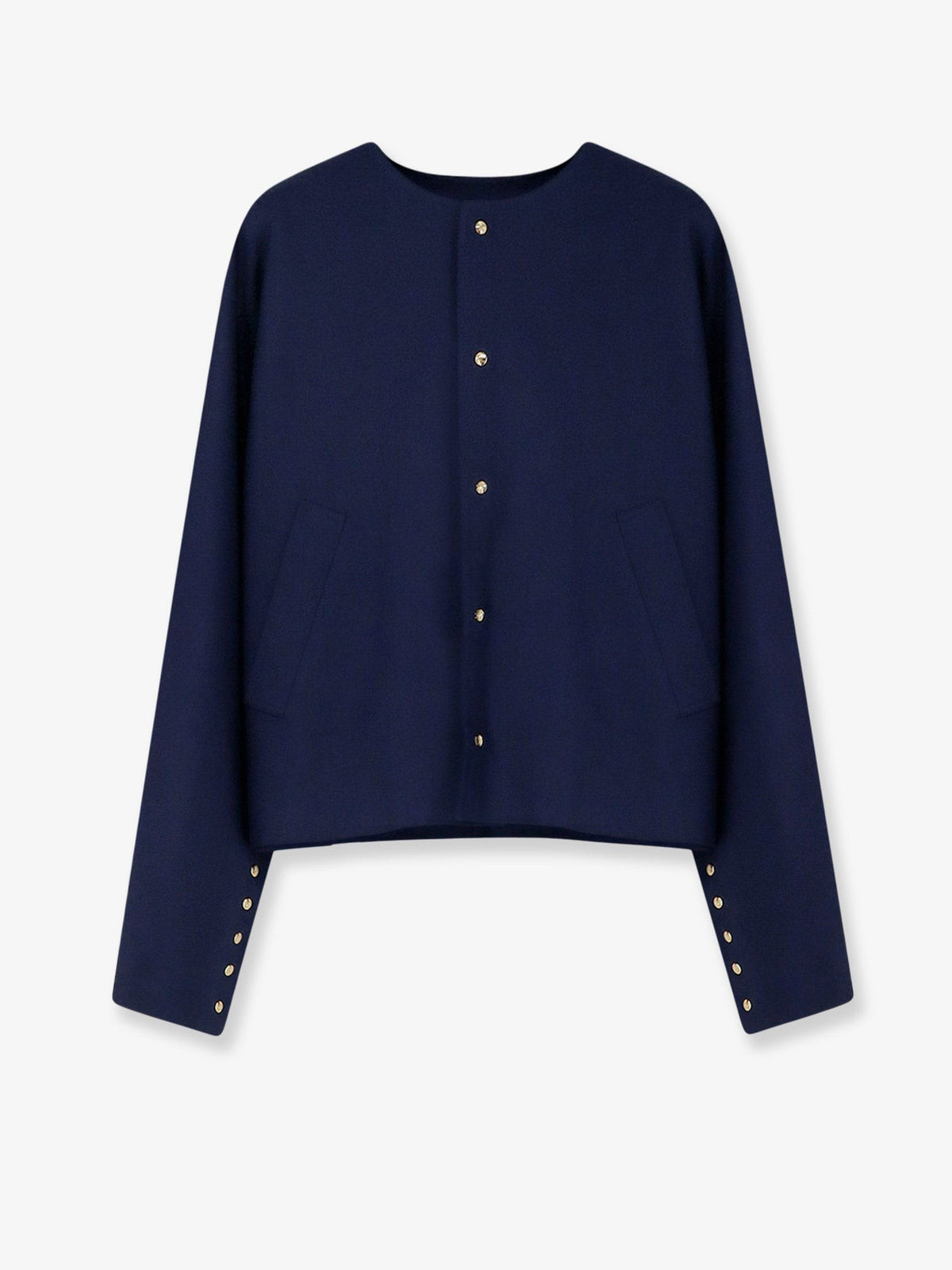 Celine Women's Cotton Blazer Blue