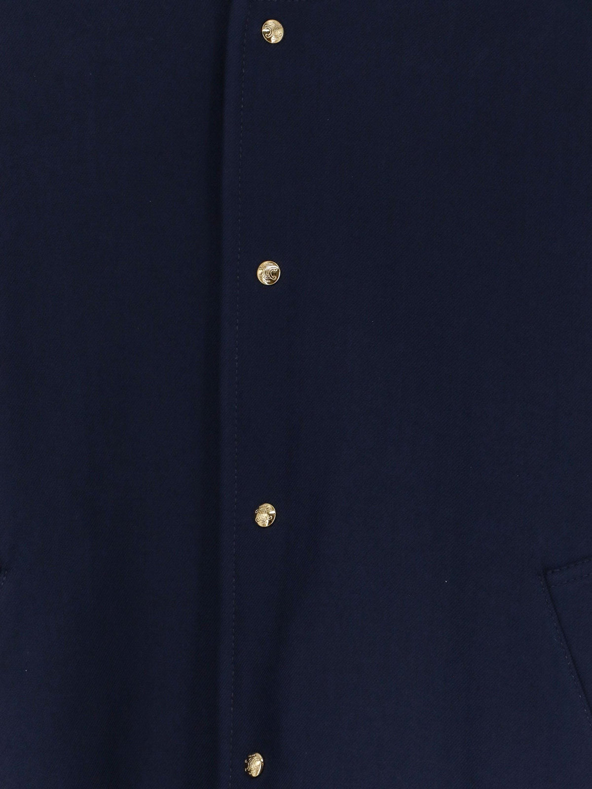 Celine Women's Cotton Blazer Blue