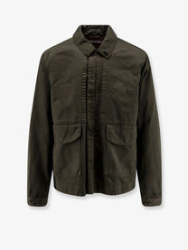 Massimo Osti Men's Cotton Blend Jacket Brown