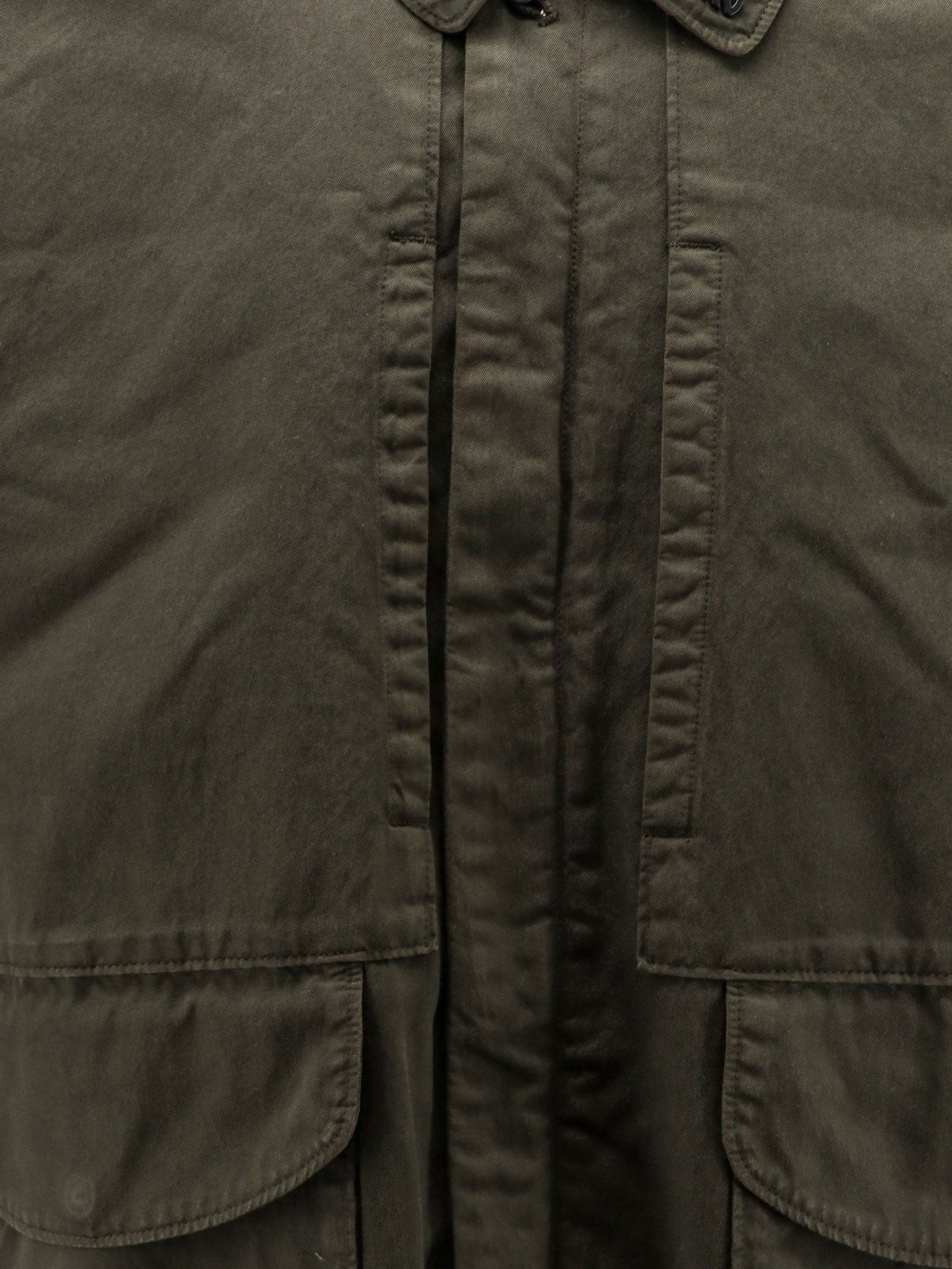 Massimo Osti Men's Cotton Blend Jacket Brown