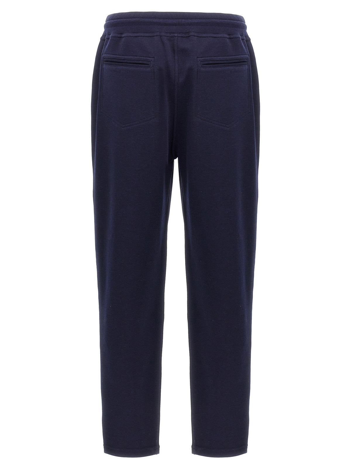 Brunello Cucinelli Cotton Blend Joggers Blue