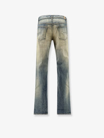 Dior Men's Cotton Blend Skinny Jeans Blue