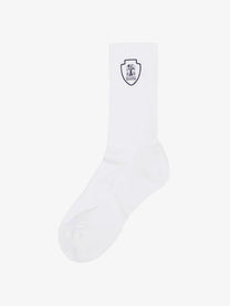 Brunello Cucinelli Men's Cotton Blend Socks White