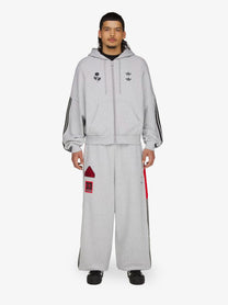 adidas Originals x Willy Chavarria Men's Cotton Blend Sweatshirt Grey