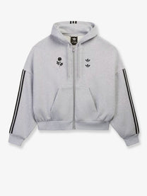 adidas Originals x Willy Chavarria Men's Cotton Blend Sweatshirt Grey