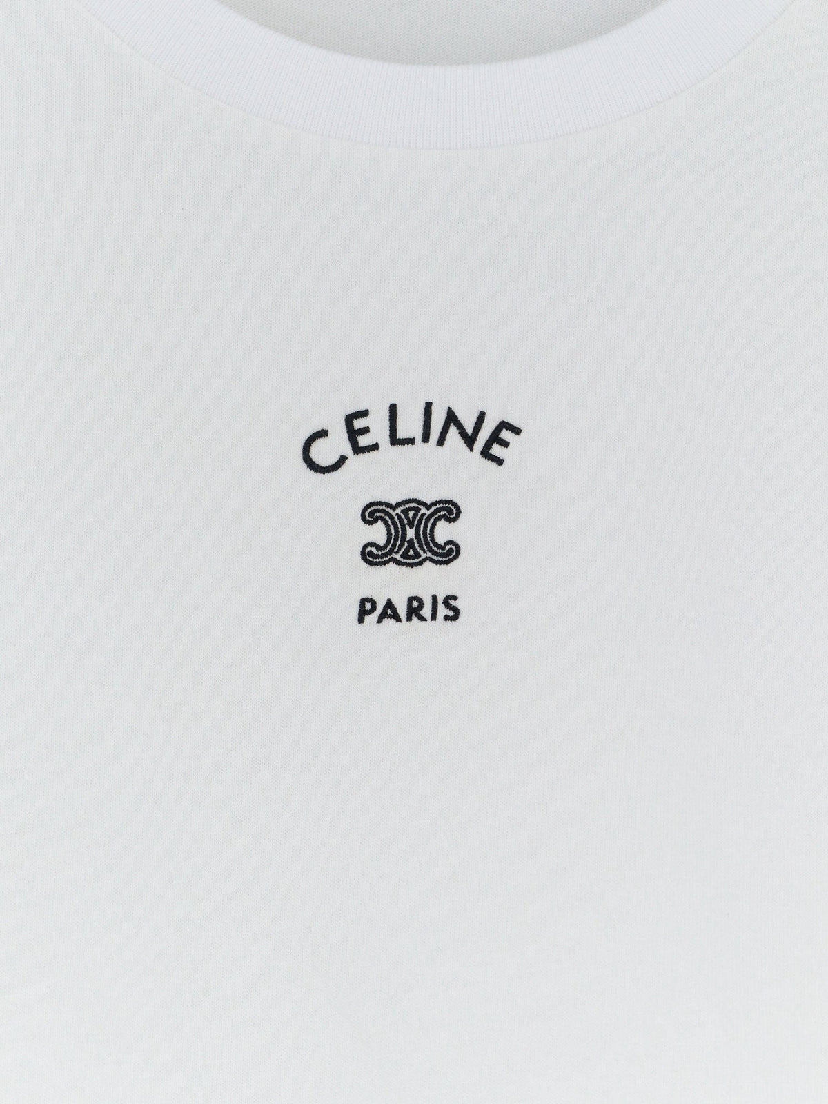 Celine Women's Cotton Blend Shirt Black