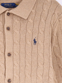 Polo Ralph Lauren Men's Cotton Cardigan Beige