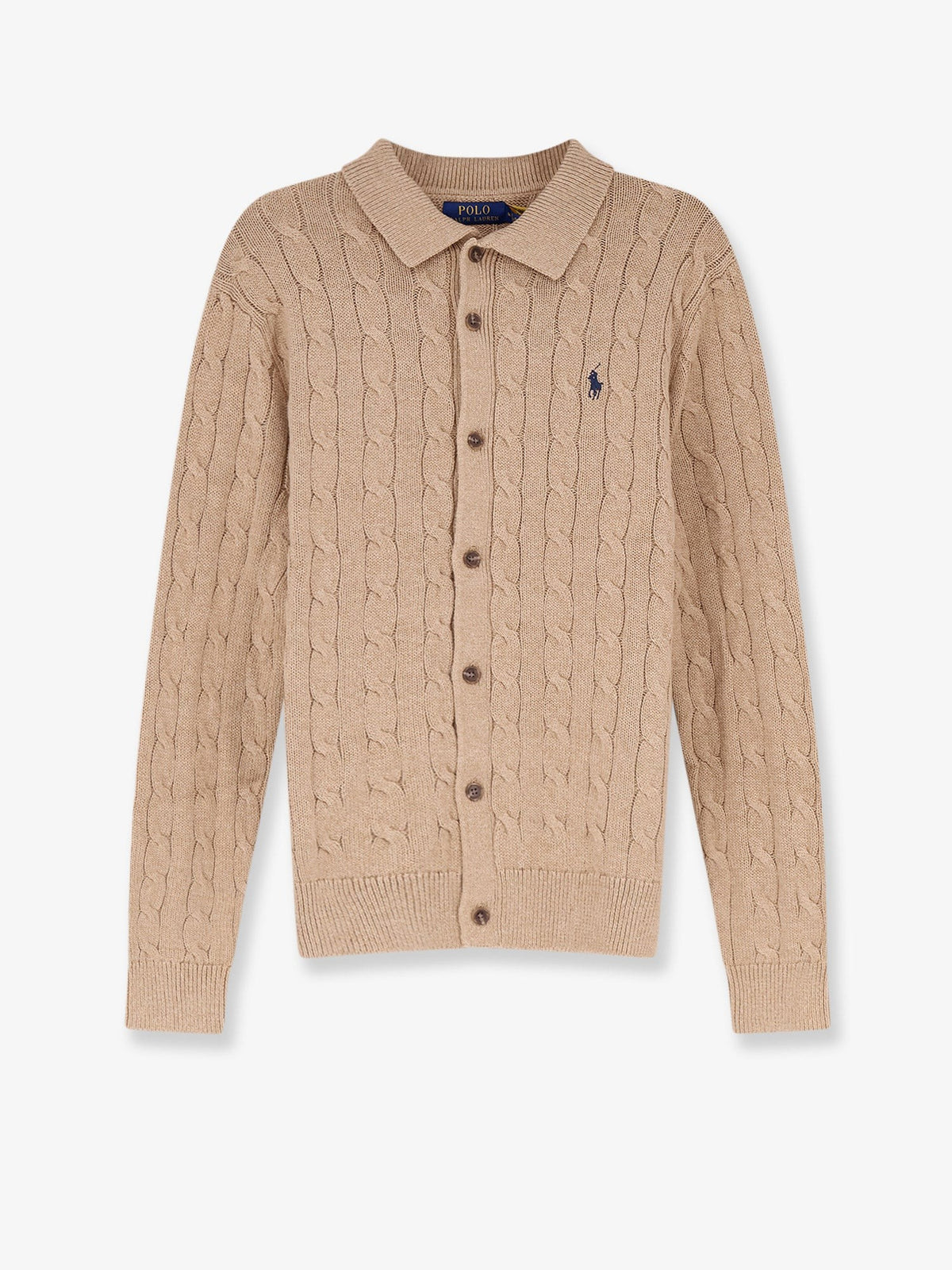 Polo Ralph Lauren Men's Cotton Cardigan Beige