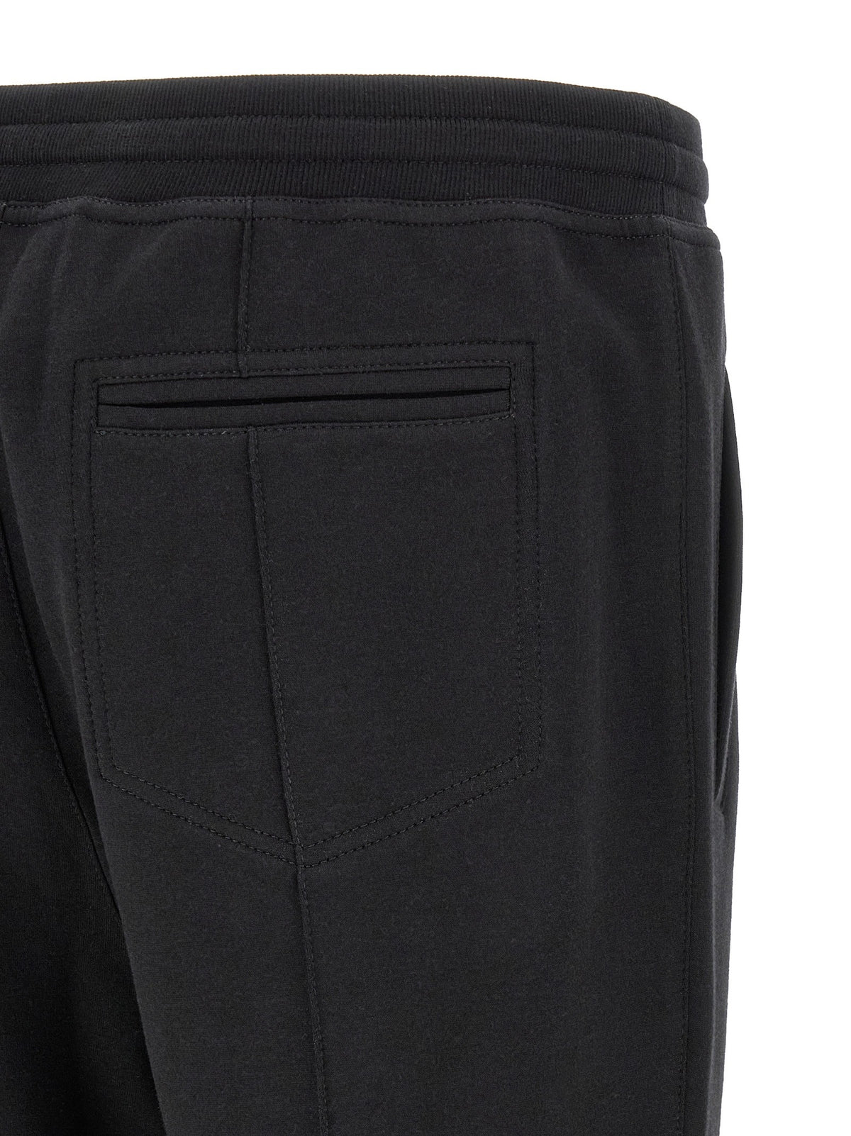 Brunello Cucinelli Cashmere and Silk Joggers Black