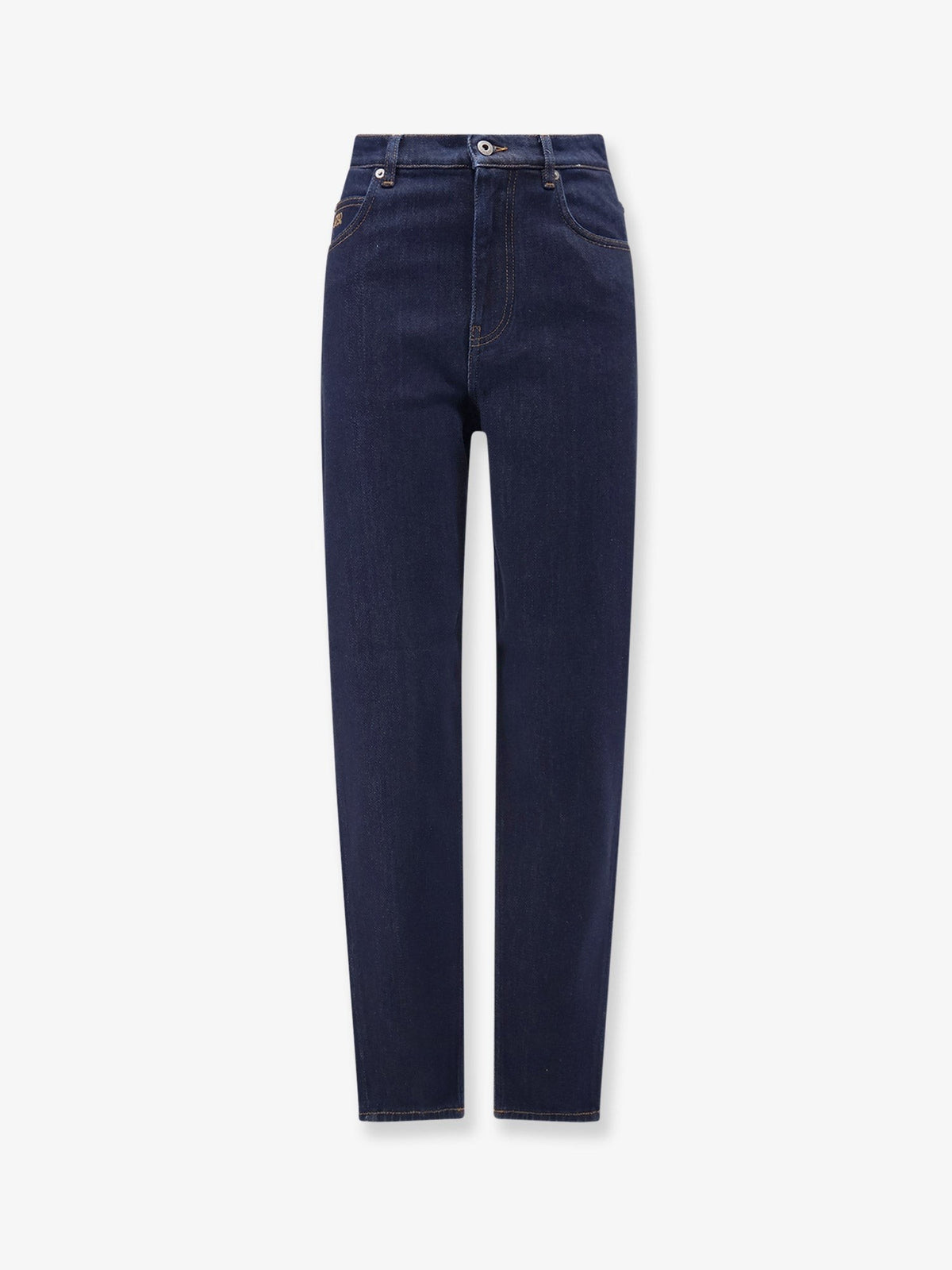 Loewe Women's Cotton Denim Jeans Blue