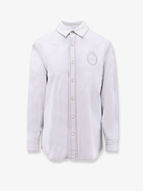 Dior Women's Cotton Denim Shirt Grey