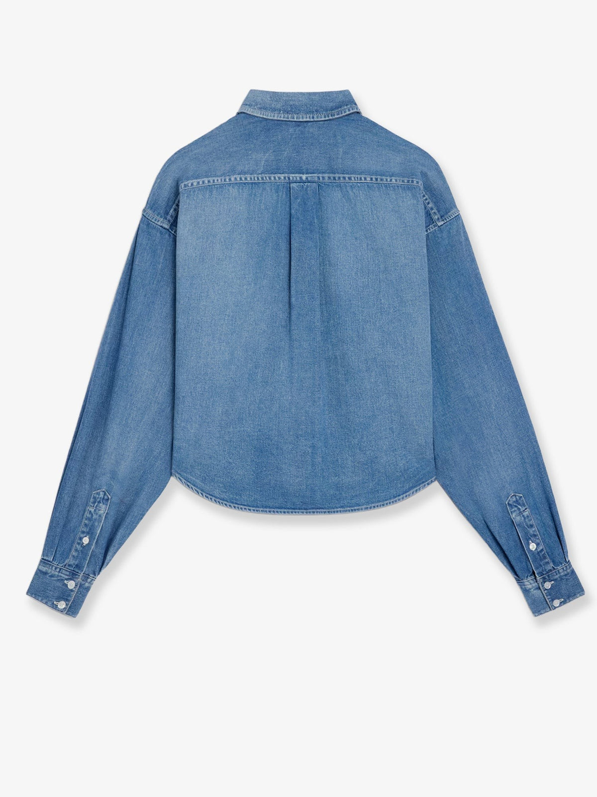 Celine Women's Cotton Denim Shirt Blue