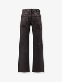 Gucci Men's Cotton Denim Trousers Brown, view 2