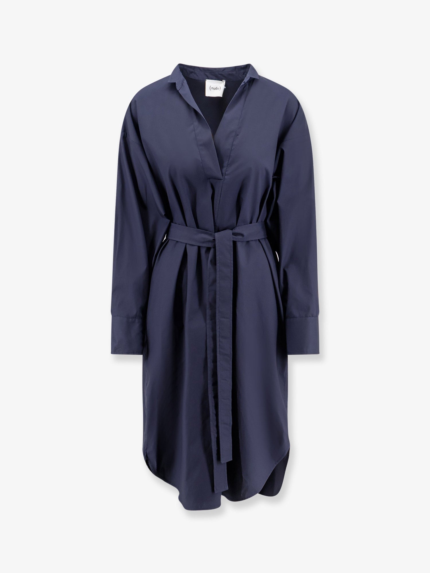 Nude Women's Cotton Dress Blue