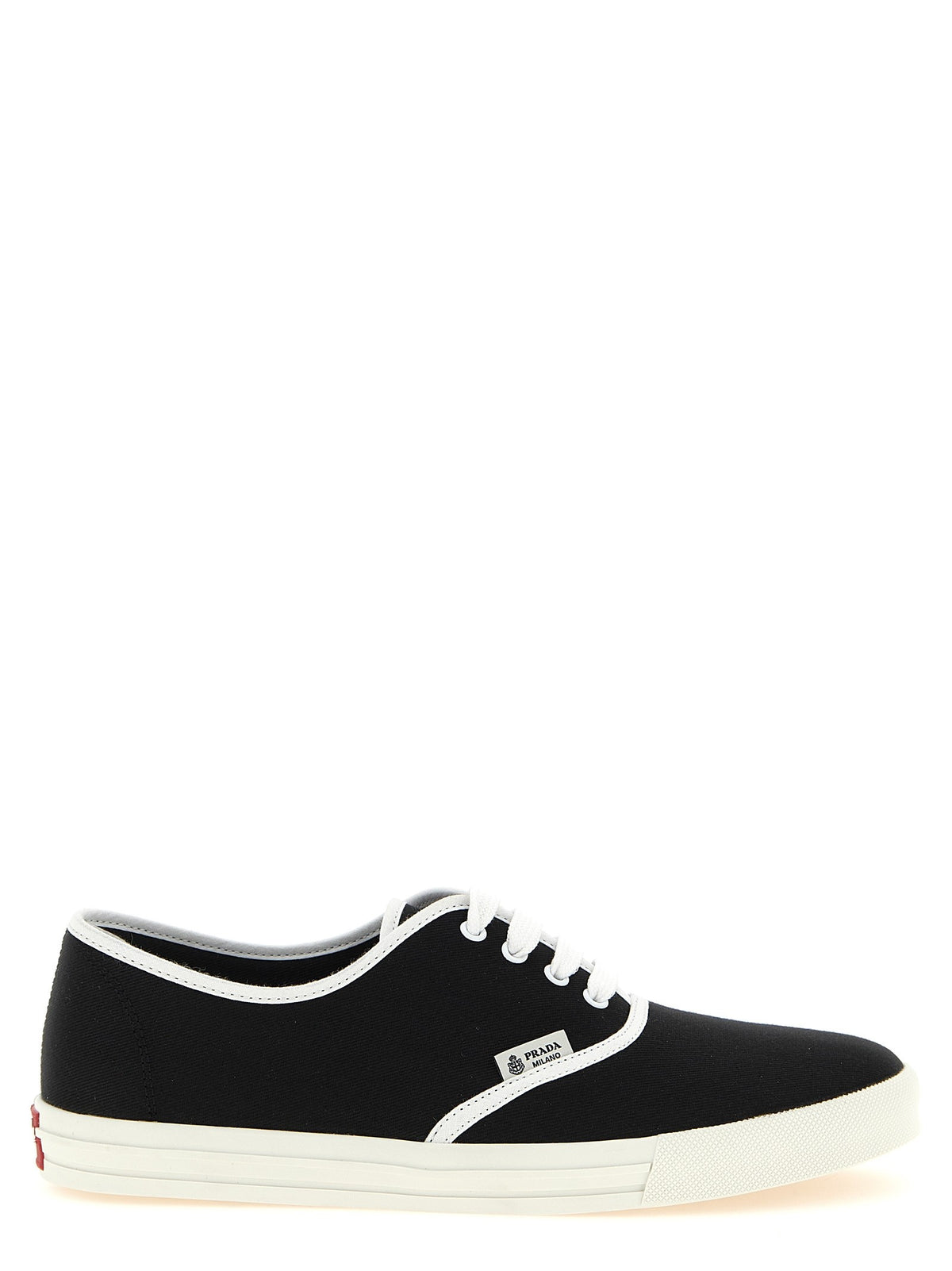 PRADA Cotton Drill Sneakers Black