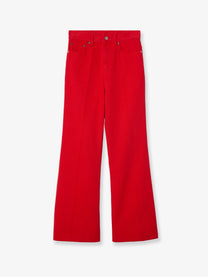 Celine Women's Cotton Flare Jeans Beige