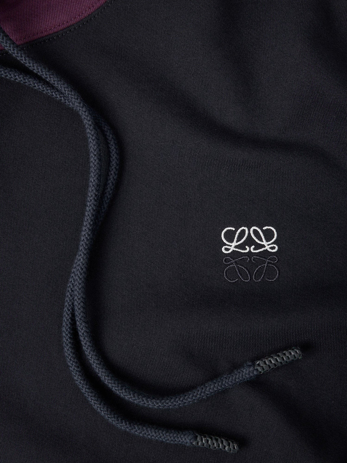 Loewe Men's Cotton Hoodie Blue