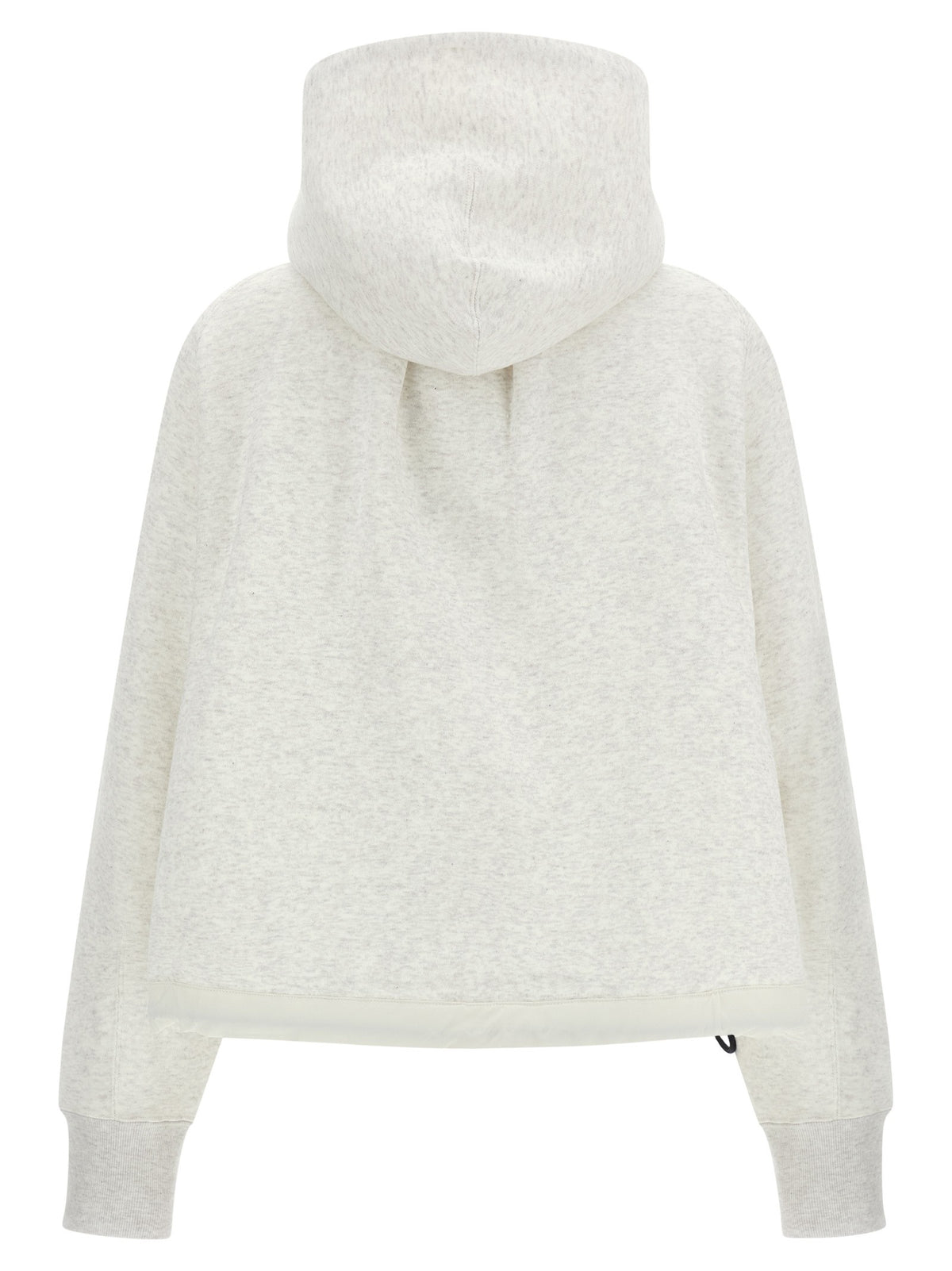 Sacai Cotton Hoodie White