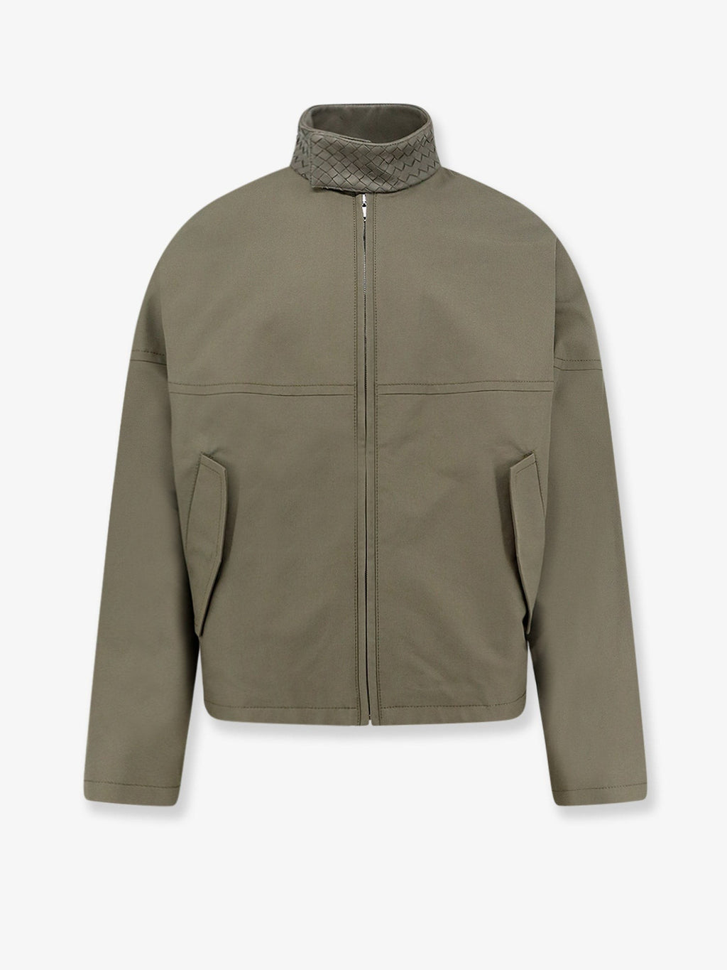 Bottega Veneta Men's Cotton Jacket Grey