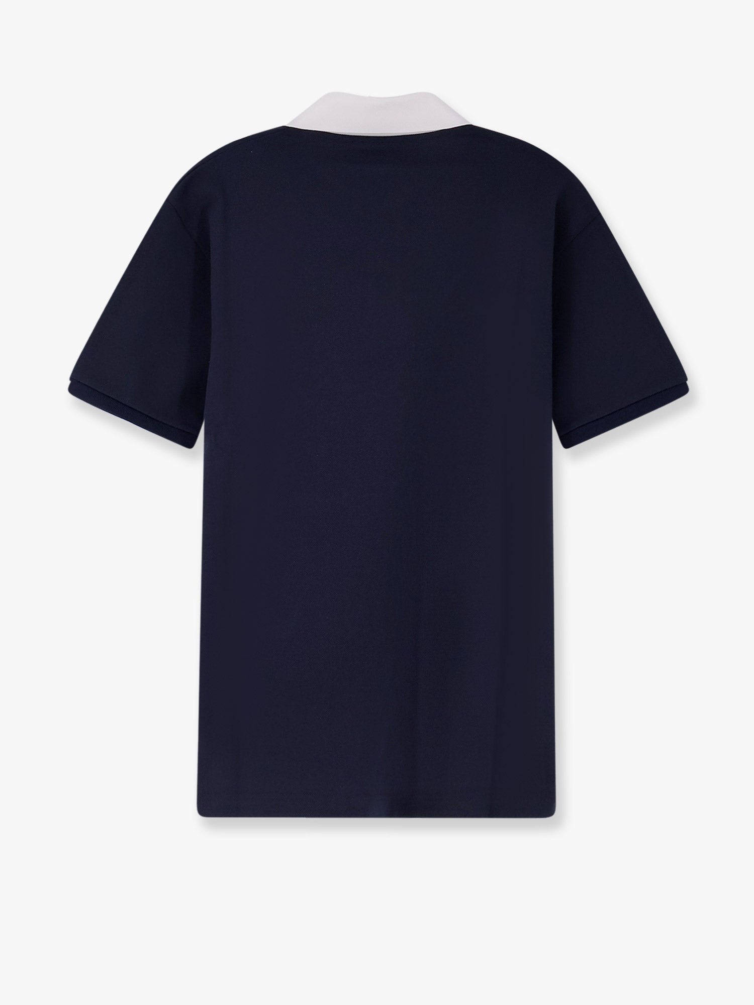 Gucci Men's Contrast Collar Polo Shirt Blue