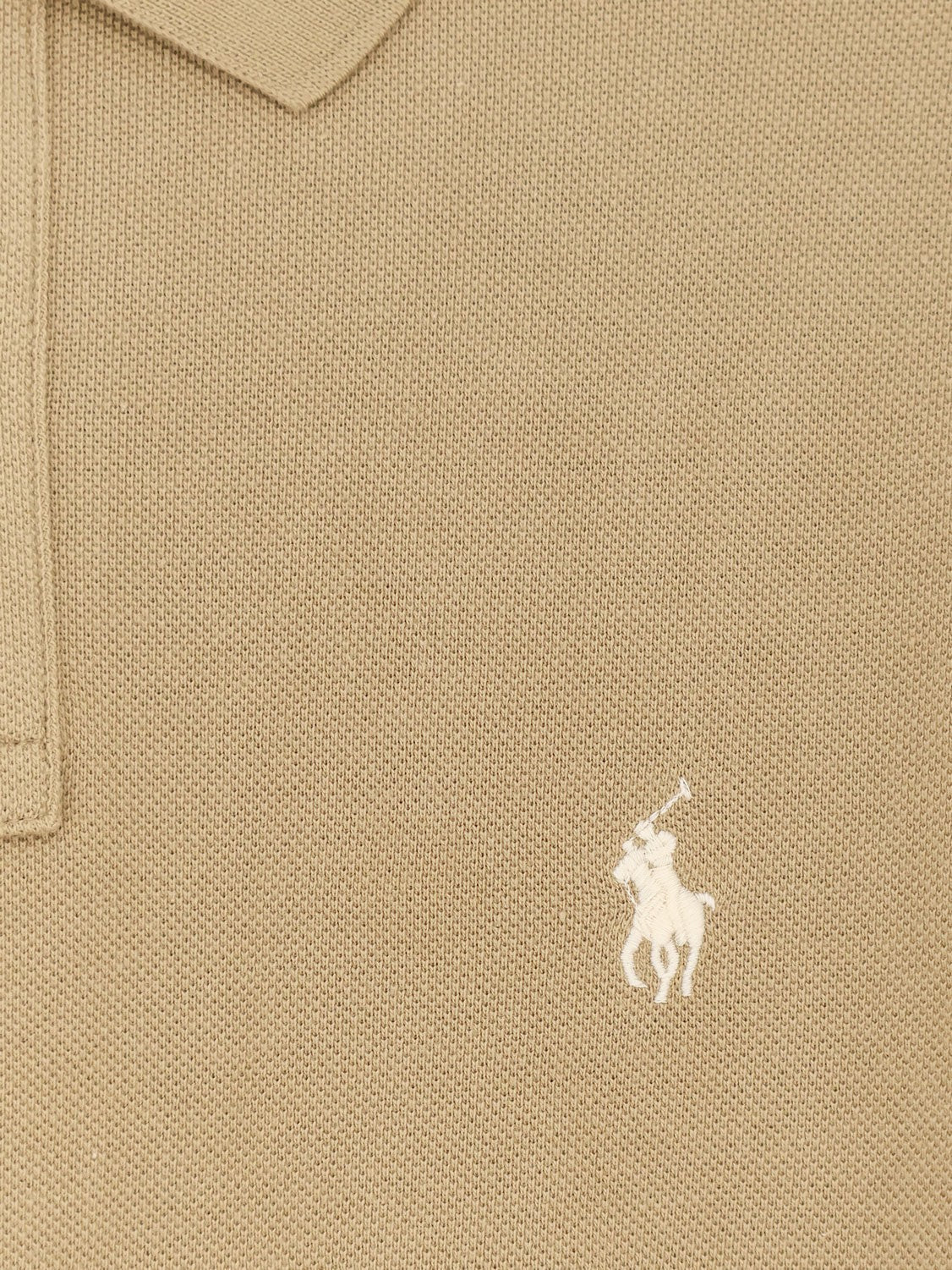 Polo Ralph Lauren Men's Cotton Polo Shirt Beige