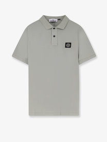 Stone Island Men's Cotton Polo Shirt Green