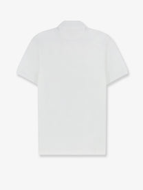 Fendi Men's Cotton Polo Shirt White