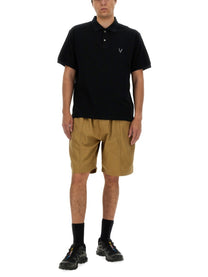 South2 West8 Men's Cotton Polo Black