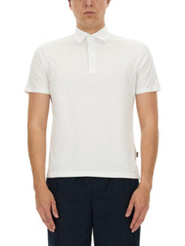 ASPESI Men's Cotton Polo White