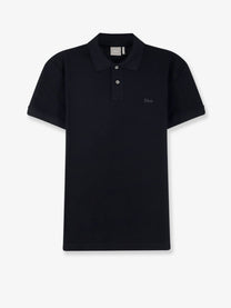 Dior Men's Cotton Polo Black