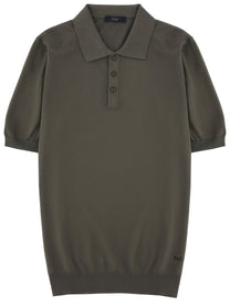 Fay Men's Cotton Polo Green