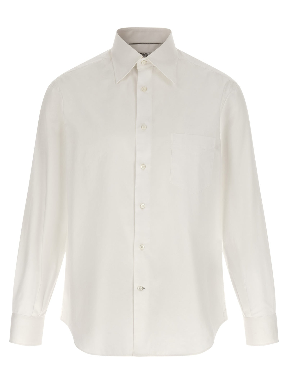 Brunello Cucinelli Cotton Shirt White