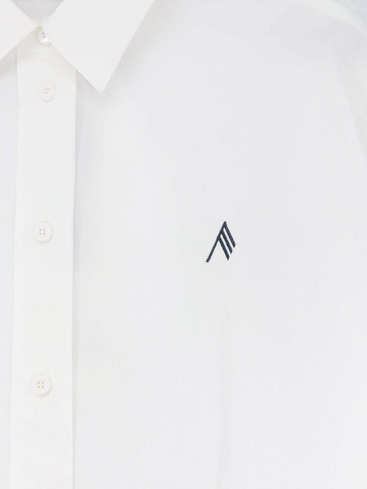 The Attico Women's Cotton Shirt White, view 3