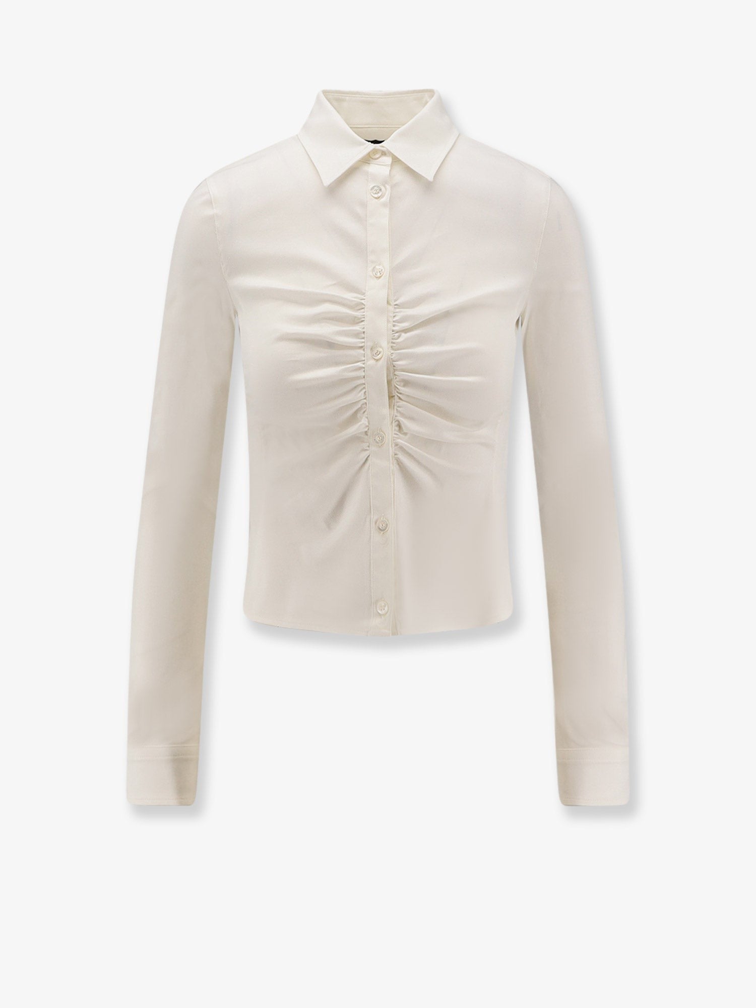 Balenciaga Women's Curling Shirt White