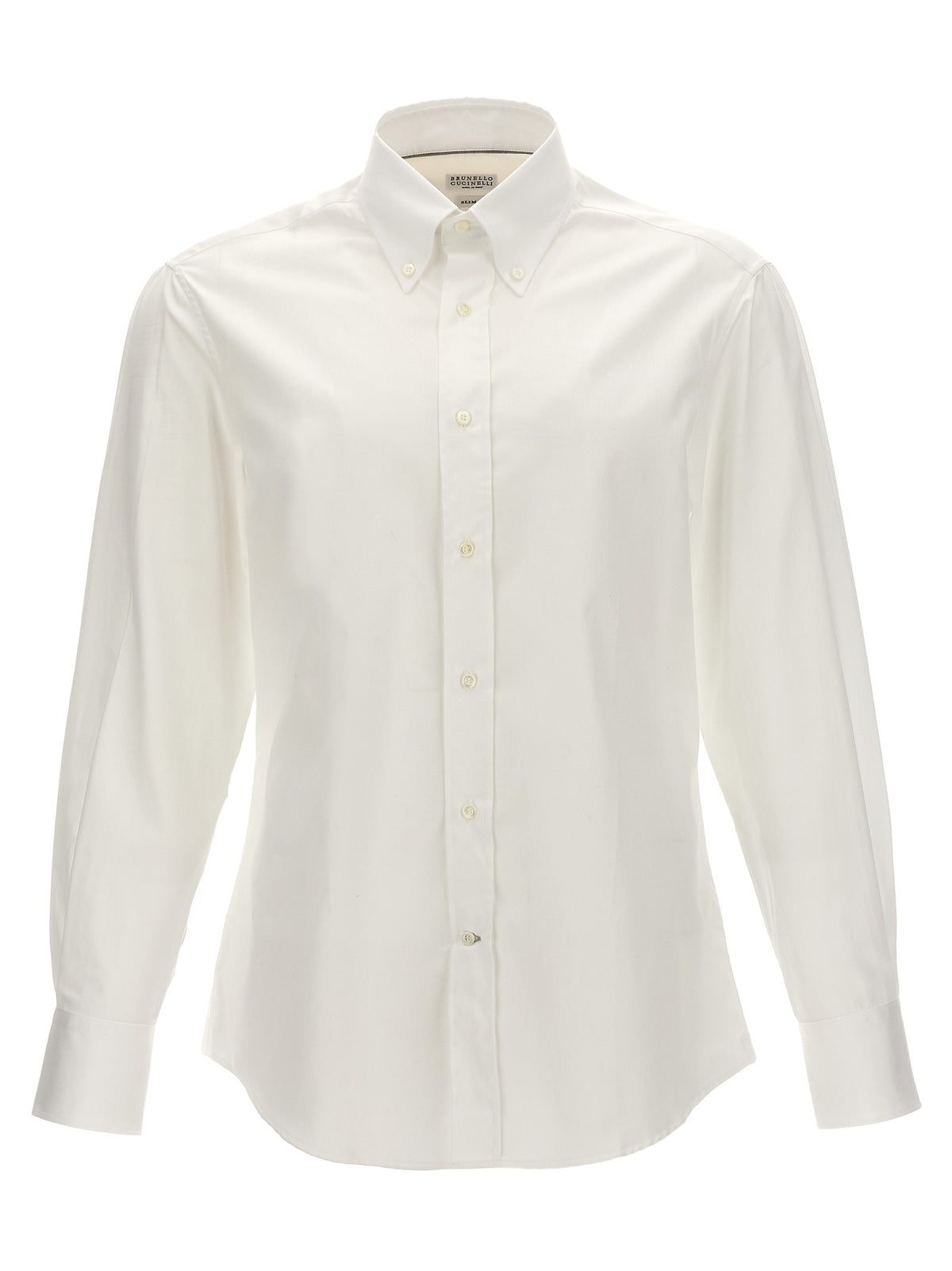Brunello Cucinelli Cotton Shirt White