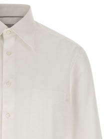 Brunello Cucinelli Cotton Shirt White
