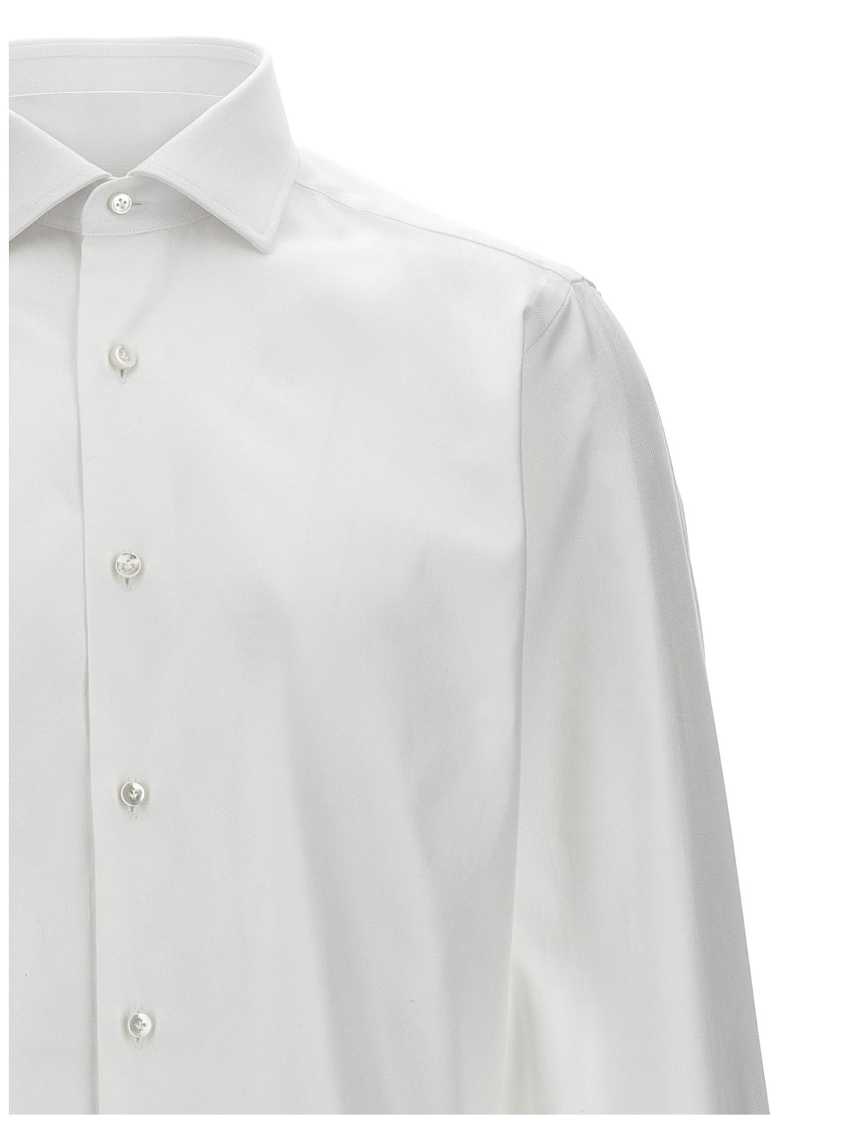 Barba Cotton Shirt White