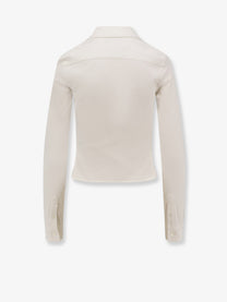Balenciaga Women's Curling Shirt White