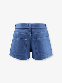 Gucci Women's Morsetto Shorts Blue
