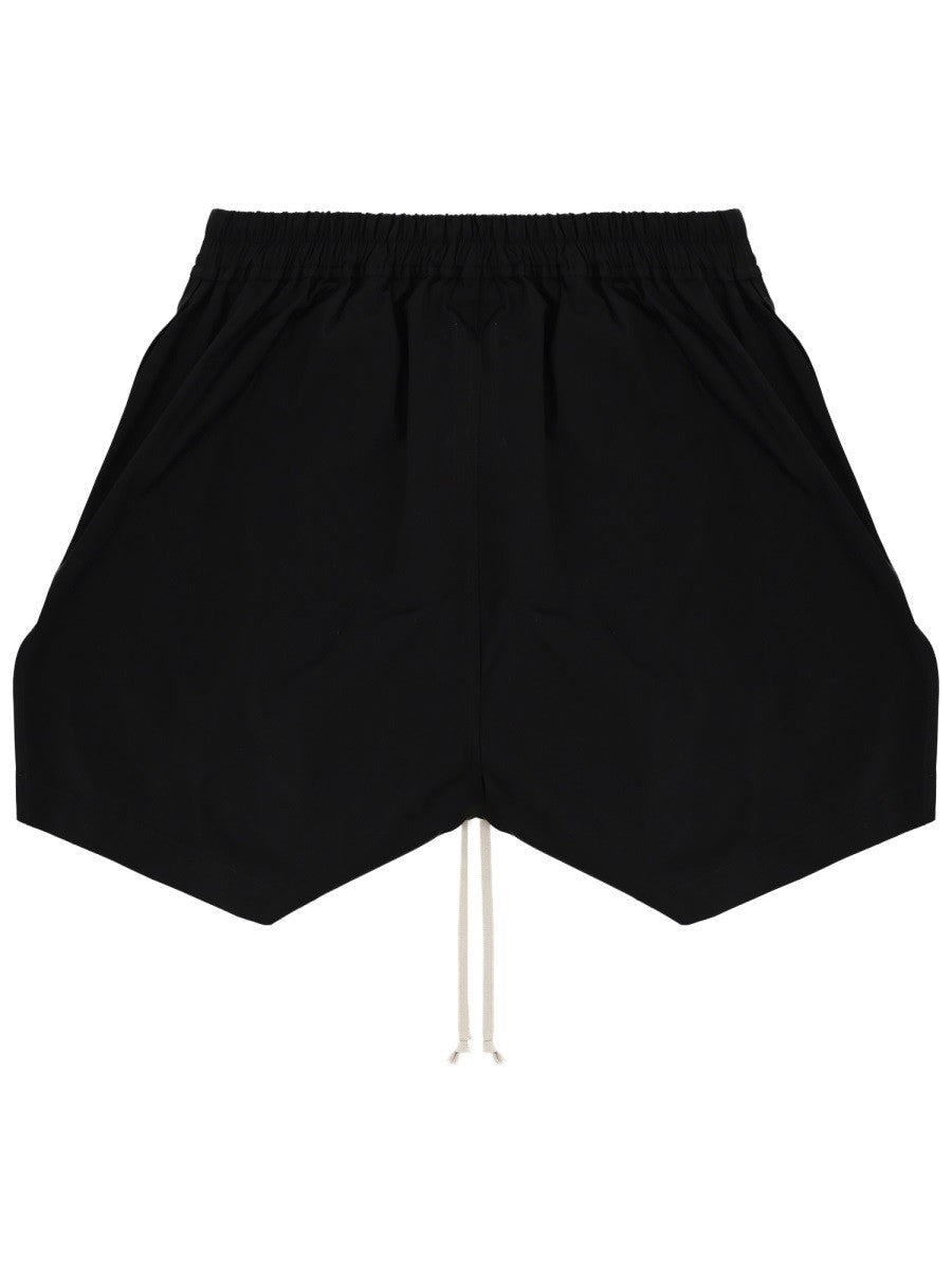 Rick Owens Men's Cotton Shorts Black