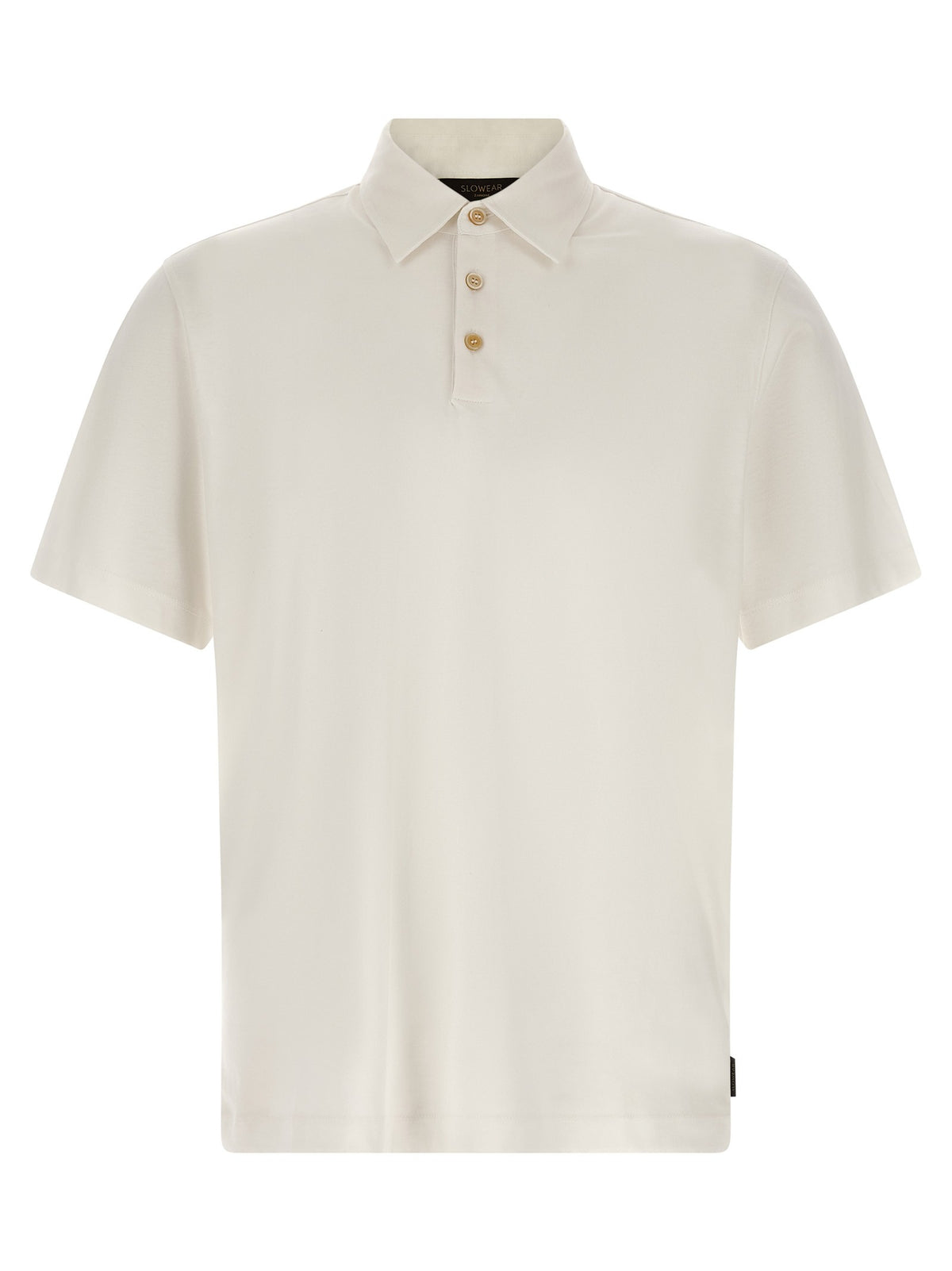 Zanone Cotton Silk Polo Shirt White