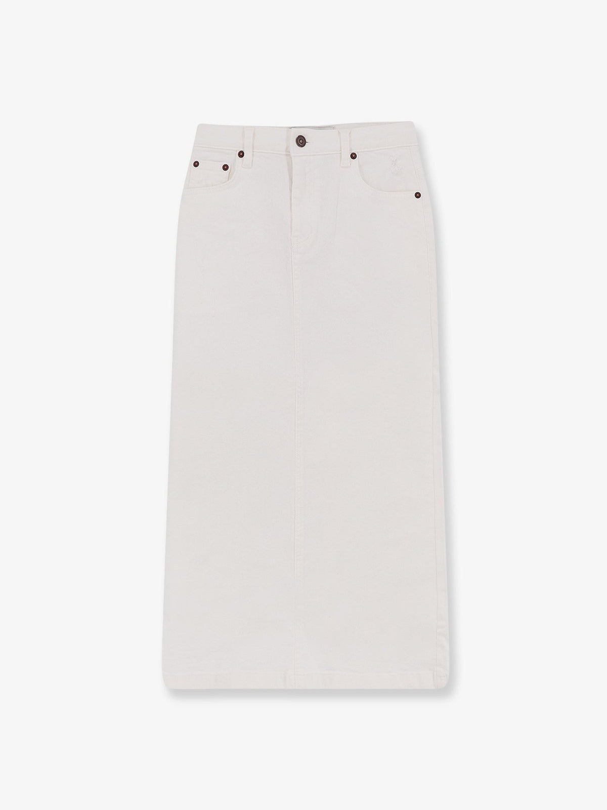 Tonywack Women's Cotton Skirt White