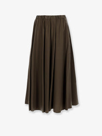 ASPESI Women's Cotton Skirt Green