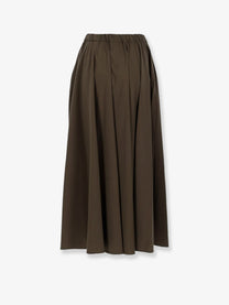 ASPESI Women's Cotton Skirt Green