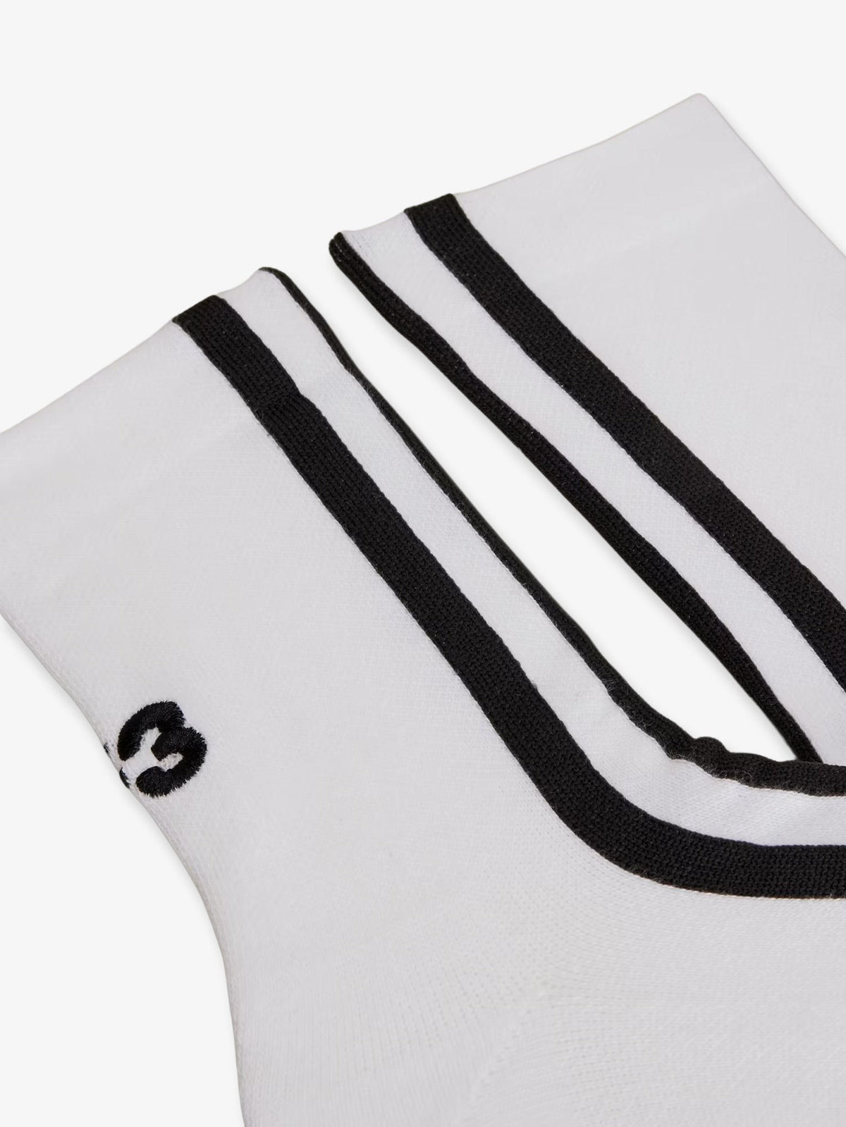 Y-3 Men's Cotton Socks White